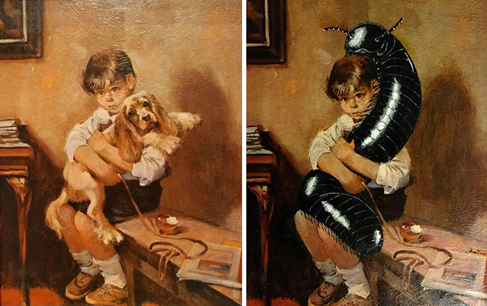 He's My Emotional Support Critter