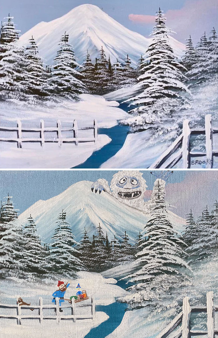 Just A Little Rudolph Scene