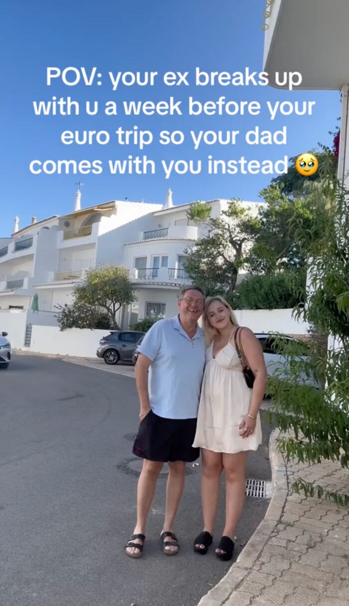 Boyfriend Breaks Up With Woman A Week Before Their Holiday So She Takes Her Dad