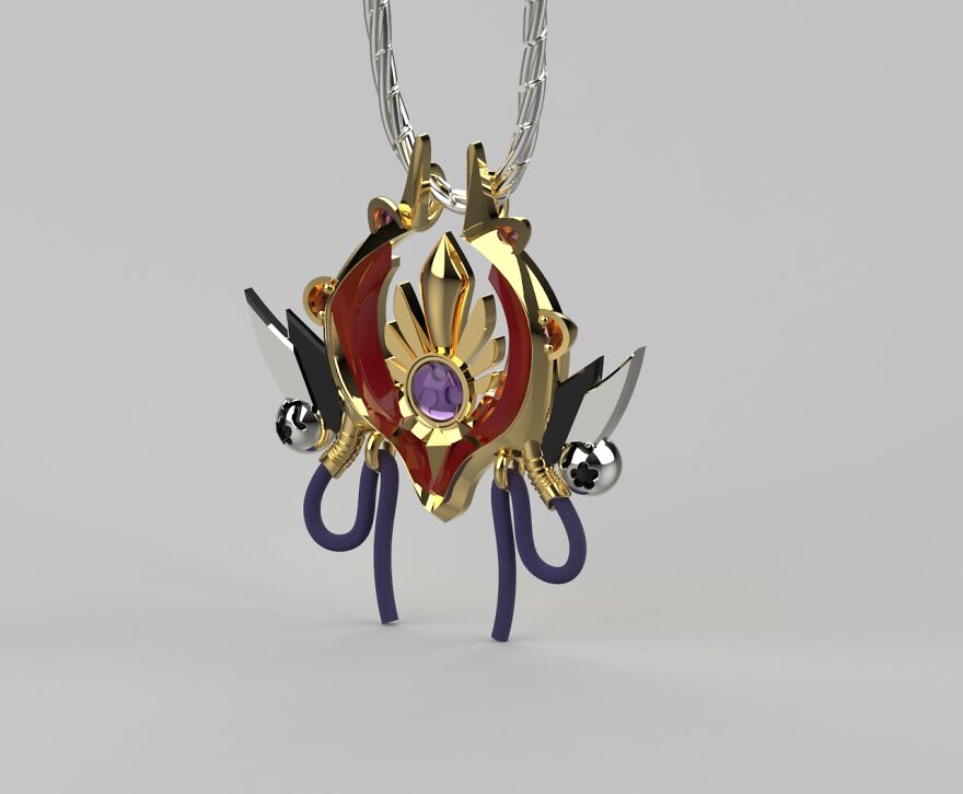 For 3 Weeks I've Been Creating Fanart Jewelry Inspired By Different Games - This Week's Genshin Impact-Inspired Jewelry (21 Pics)