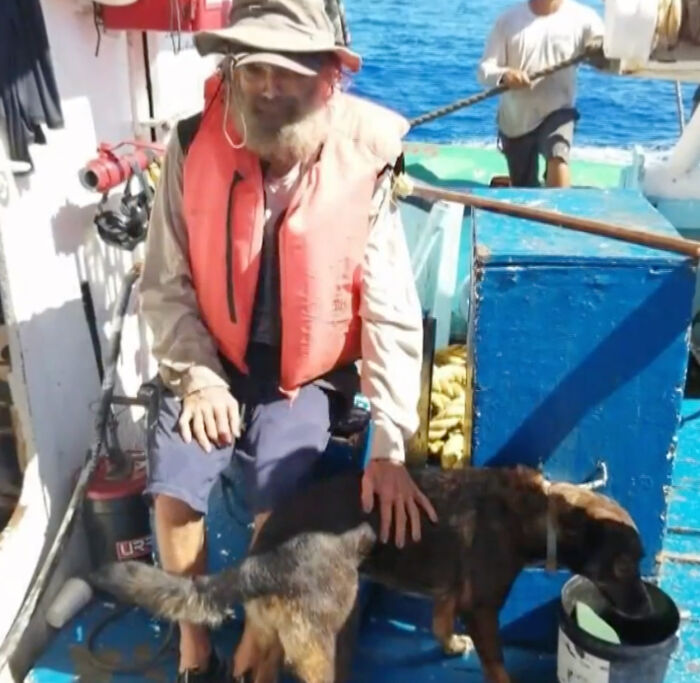 Man And Dog Rescued From The Ocean After 2 Months Man And Dog Rescued From The Ocean After 2 Months