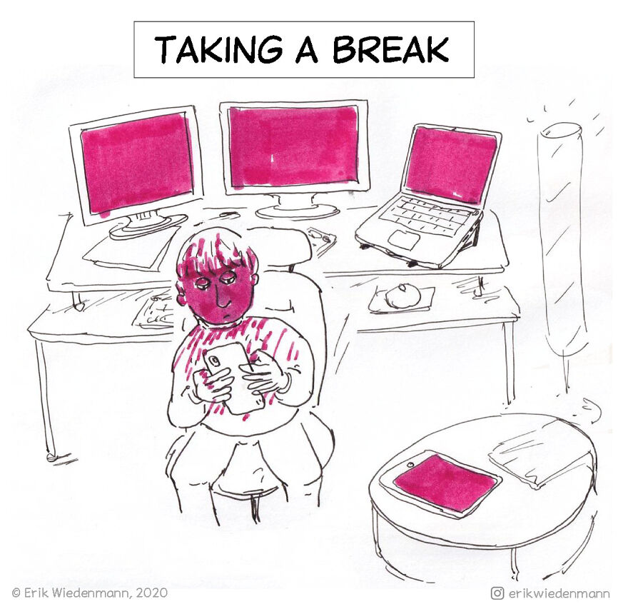 15 Cartoons Describing My Complicated Relationship With Technology