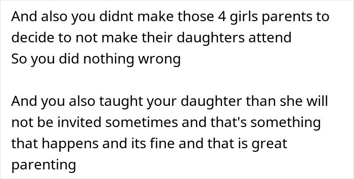 Parent Reveals Why Their Daughter Was Excluded From B-Day Party, 4 Others Forbid Their Kids From Going Parent Reveals Why Their Daughter Was Excluded From B-Day Party, 4 Others Forbid Their Kids From Going