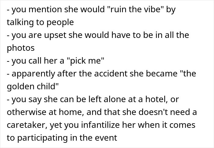 &ldquo;AITA For Uninviting My Mom From My Wedding?&rdquo;: Bride Doesn&rsquo;t Want Her Disabled Sister At Her Wedding, Causing Massive Rift In Family