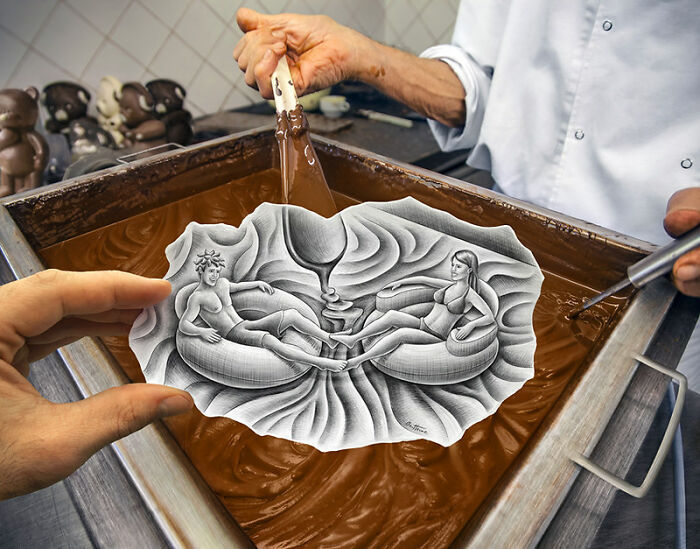 Pencil Versus Camera By Ben Heine (New Pics)