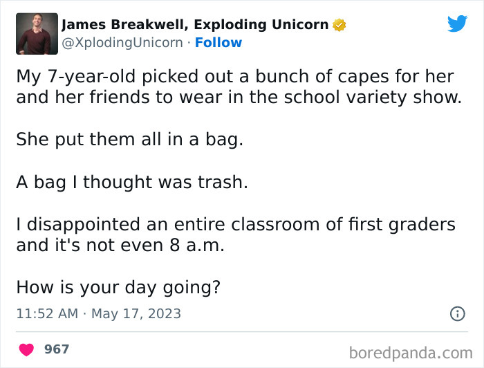 Hilarious-Relatable-Dad-Tweets-Xploding-Unicorn-James-Breakwell
