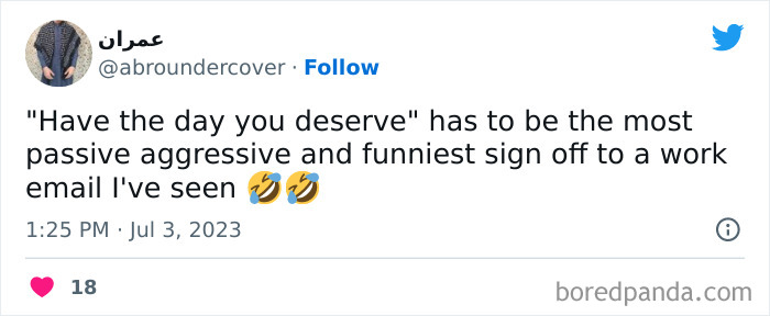 Unique Work Email Sign-Off