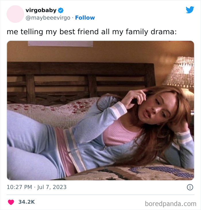 lindsay lohan on a bed on the phone meme