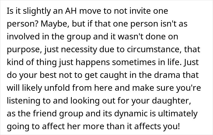 Parent Reveals Why Their Daughter Was Excluded From B-Day Party, 4 Others Forbid Their Kids From Going Parent Reveals Why Their Daughter Was Excluded From B-Day Party, 4 Others Forbid Their Kids From Going