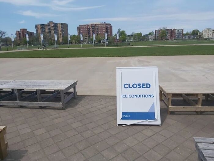 Damn I Was Really Looking Forward To A Nice Skate