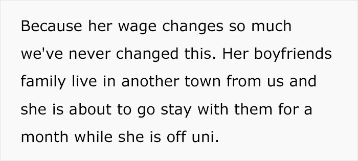 Peeps Online Shocked At The Fact Parents Charge Student Daughter $130 In Rent