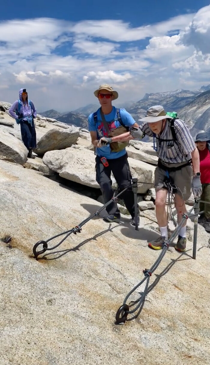 93 Y.O. Breaks Record And Becomes Oldest Man To Climb Half Dome
