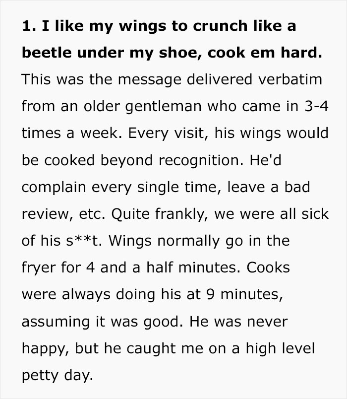 People Are Loving This Chef For Treating Customers’ Ridiculous Requests With Perfect Pettiness People Are Loving This Chef For Treating Customers’ Ridiculous Requests With Perfect Pettiness