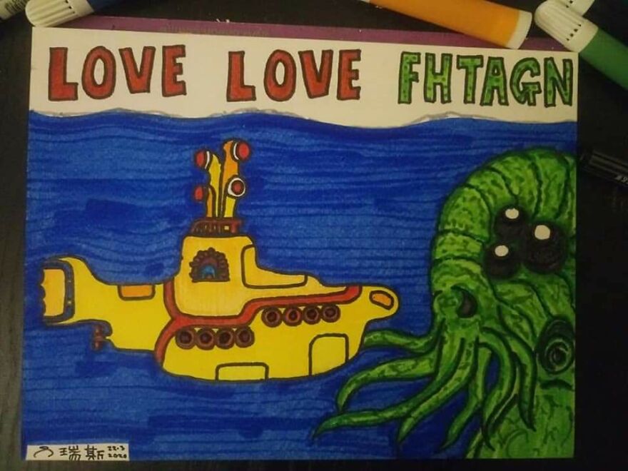 Here Are 20 Of My Lovecraftian Doodles