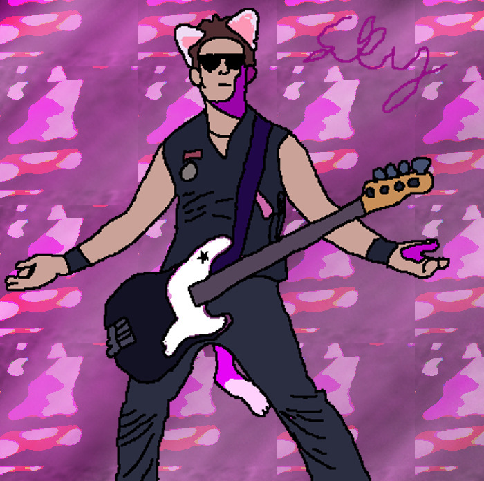 The Bassist From Green Day (Almost Typed Green Gay Xd)