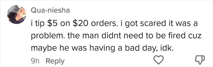 DoorDasher Fired For Cursing Out A Woman After She Gave Him A $5 Tip On A $20 Order