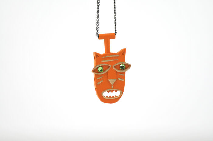 Orange Cat/Tiger Pendant