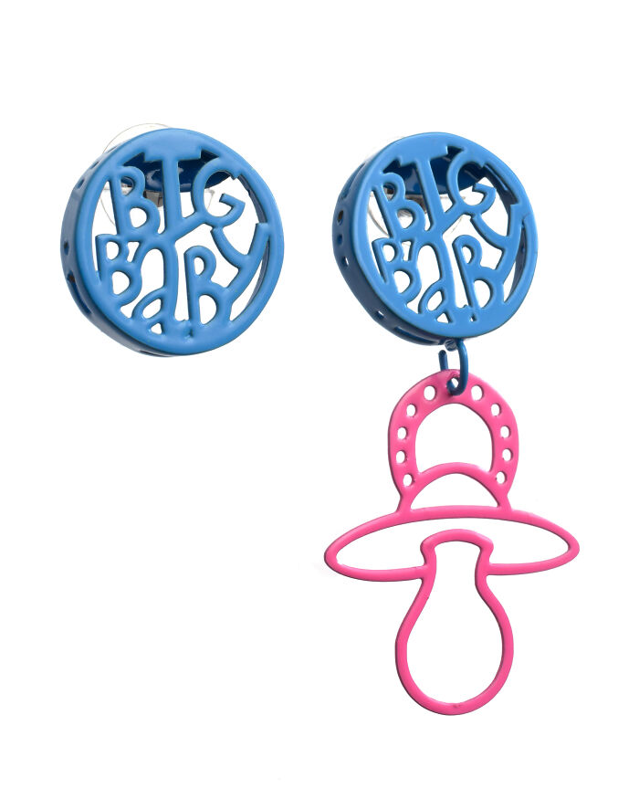 Pacifier Earrings For Big Babies
