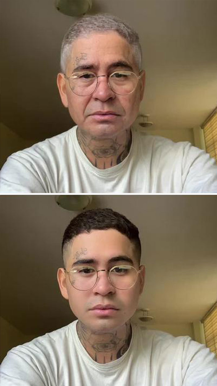A New Trend Has Gone Viral On Tiktok, The "Filter Aged"