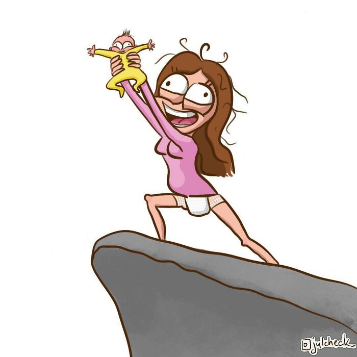 Artist Makes Illustrations That Portray The Reality Of Being A Mother In A Fun Way (23 Pics)