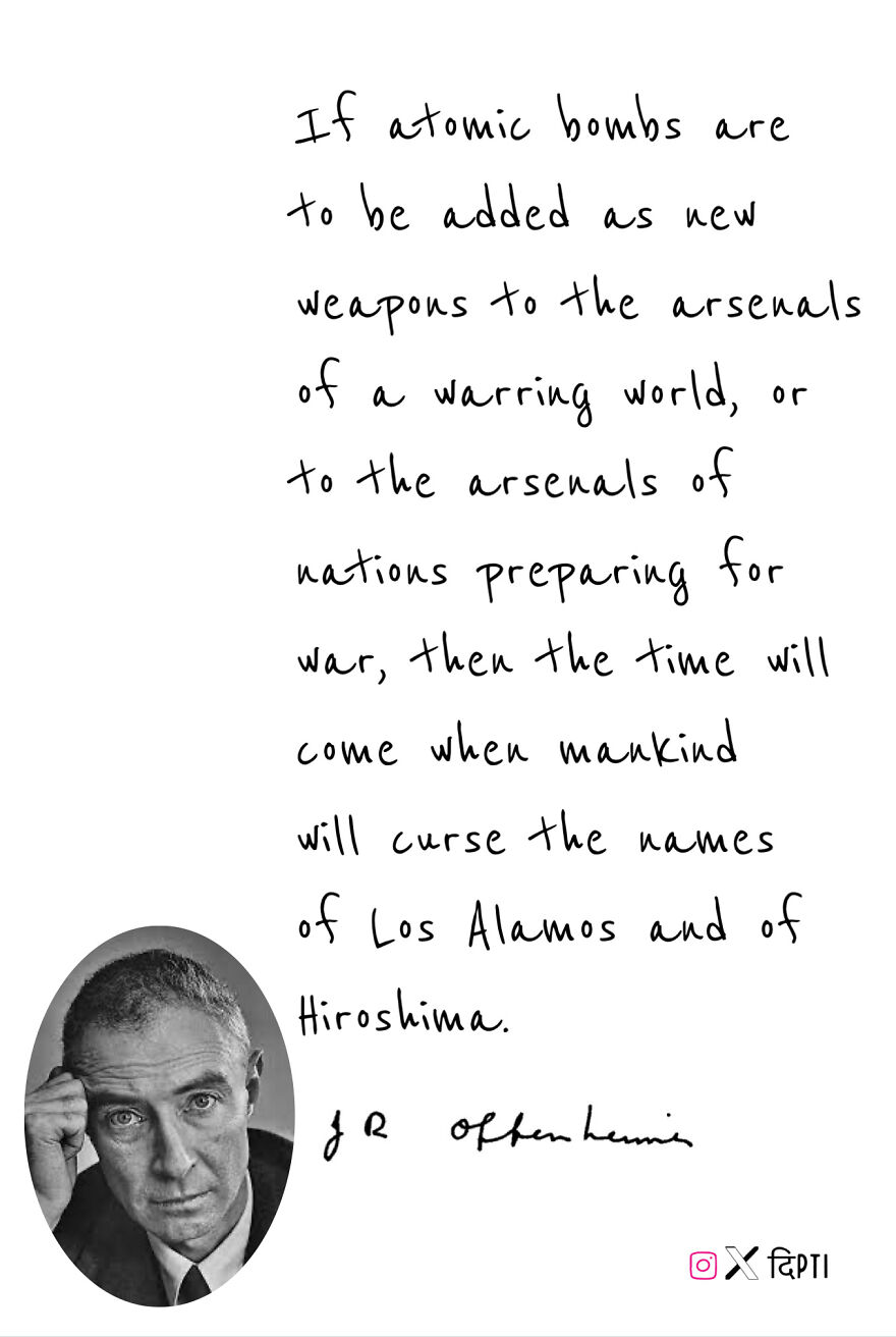 I Have Collected 25 Of The Best Oppenheimer Quotes