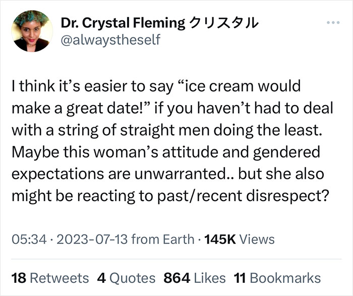 Guy&rsquo;s Tinder Conversation Goes Viral After He Got Ditched For A Date Idea, Sparking A Debate