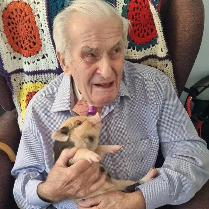 Bride Swaps Flower Girls For 'Flower Grandpa'