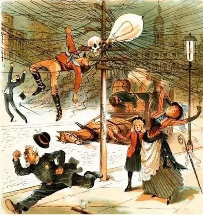 Anti Electricity Propaganda From 1900s