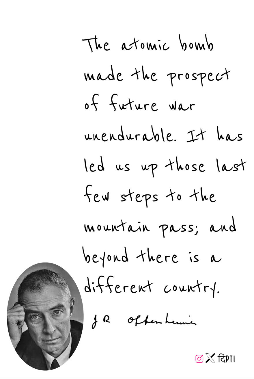 I Have Collected 25 Of The Best Oppenheimer Quotes