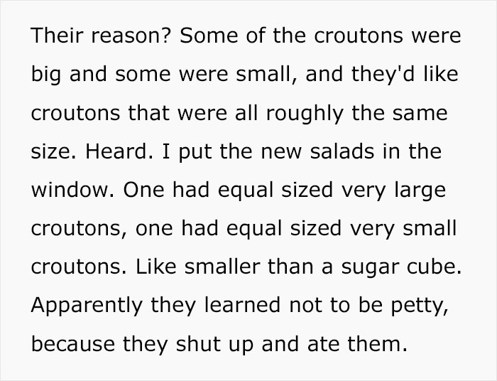 People Are Loving This Chef For Treating Customers’ Ridiculous Requests With Perfect Pettiness People Are Loving This Chef For Treating Customers’ Ridiculous Requests With Perfect Pettiness