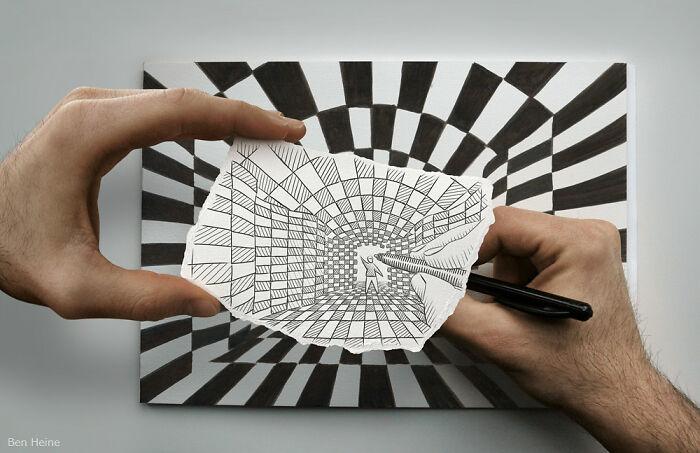 Pencil Versus Camera By Ben Heine (New Pics)