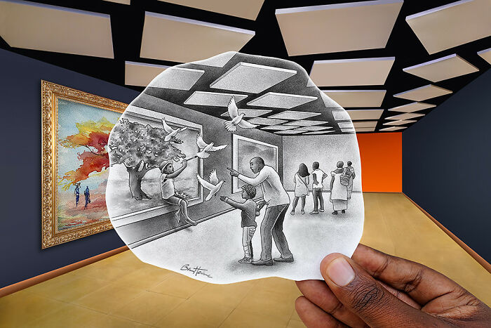 Pencil Versus Camera By Ben Heine (New Pics)