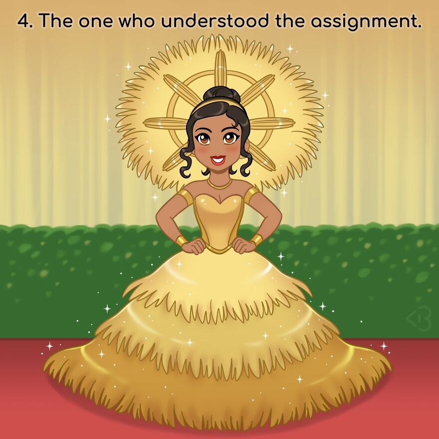 Artist Imagines In Fun Illustrations If Disney Princesses Went To The Met Gala