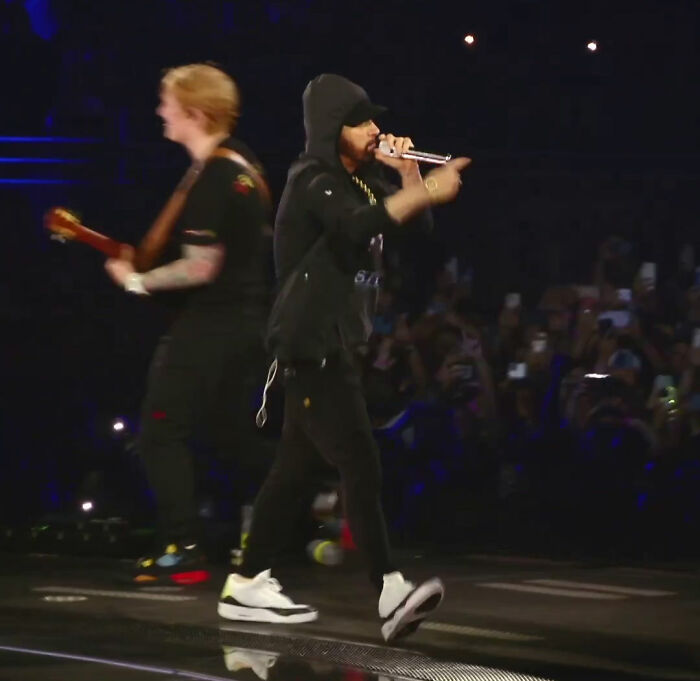 Unexpected Duo Leaves Fans Stunned As Eminem Steps On Stage At Ed Sheeran Concert