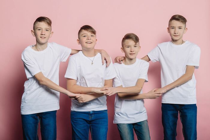 Rostislav, Svyatoslav, Yaroslav And Myroslav, Two Sets Of Twins