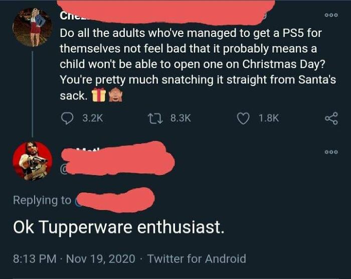 Tupperware Karen Gets Sat Down