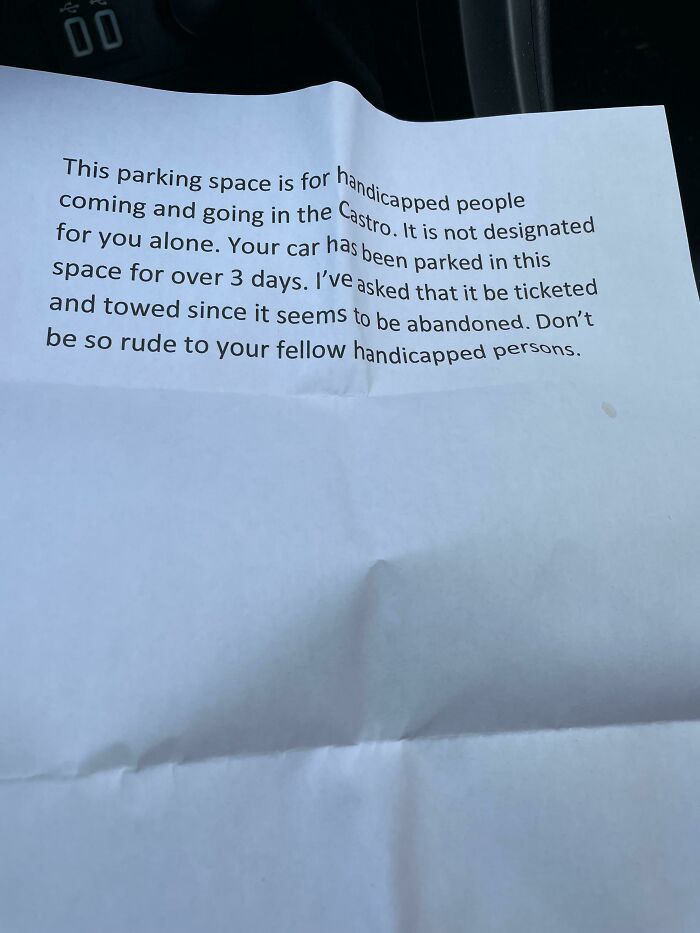 Karen Doesn’t Understand Handicapped Parking