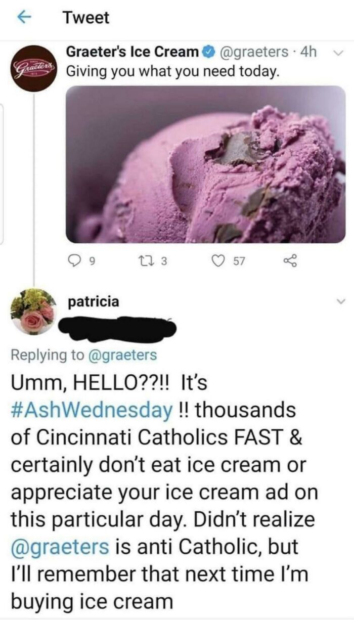 No One Cares About Your Religion, Karen