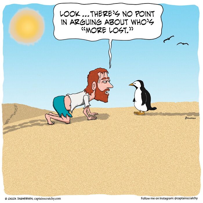 New Wholesome Single-Panel Comics By “Captain Scratchy” About Animals Can Amuse You