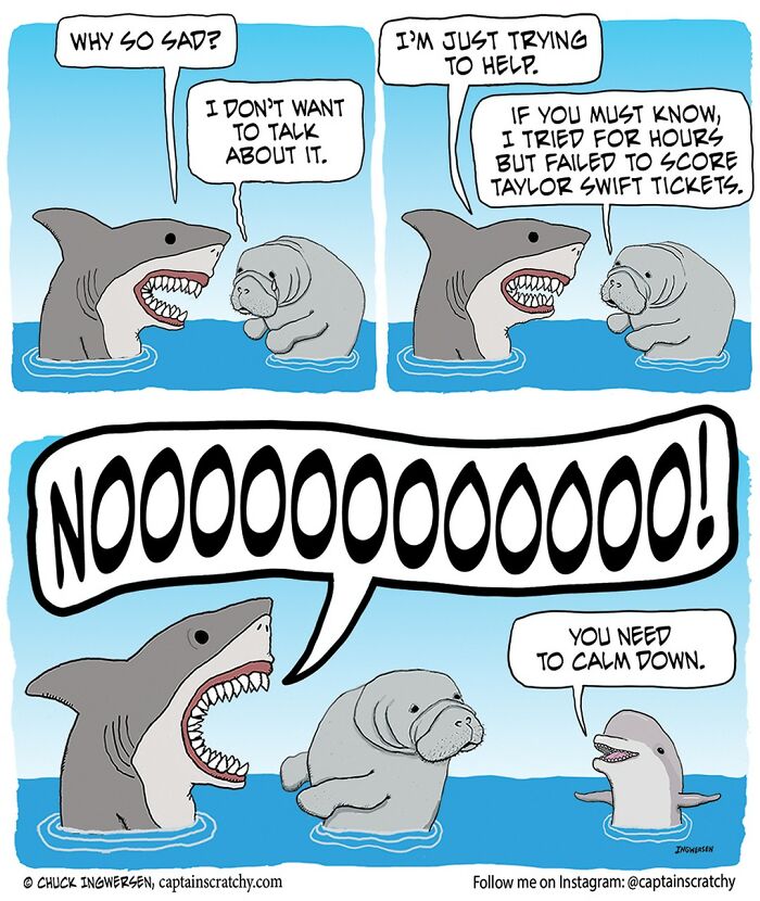 New Wholesome Single-Panel Comics By “Captain Scratchy” About Animals Can Amuse You