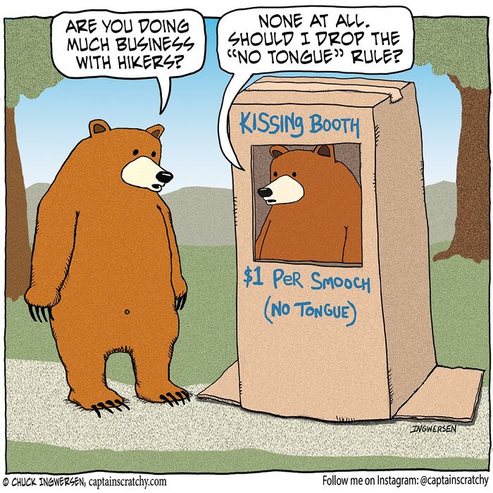 New Wholesome Single-Panel Comics By “Captain Scratchy” About Animals Can Amuse You