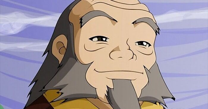 Uncle Iroh smiling warmly, a beloved character from Avatar The Last Airbender known for legendary quotes and wisdom.