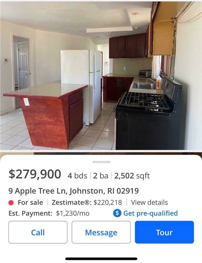 The Fridge In The Island Really Pisses Me Off