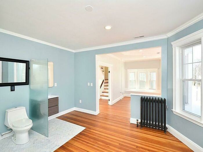 Open Concept Bathroom ($899,000 In Boston)