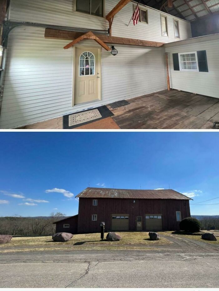A House... In A Barn?!