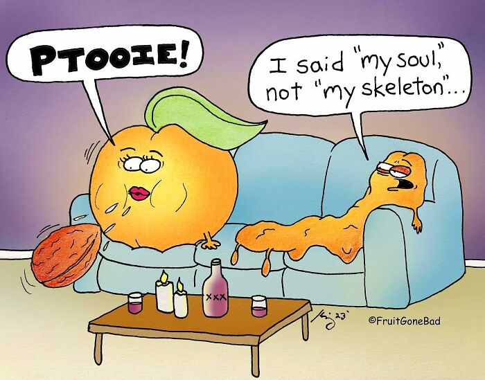 33 New Hilariously Inappropriate Comics From ‘Fruit Gone Bad’