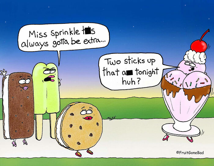 33 New Hilariously Inappropriate Comics From ‘Fruit Gone Bad’