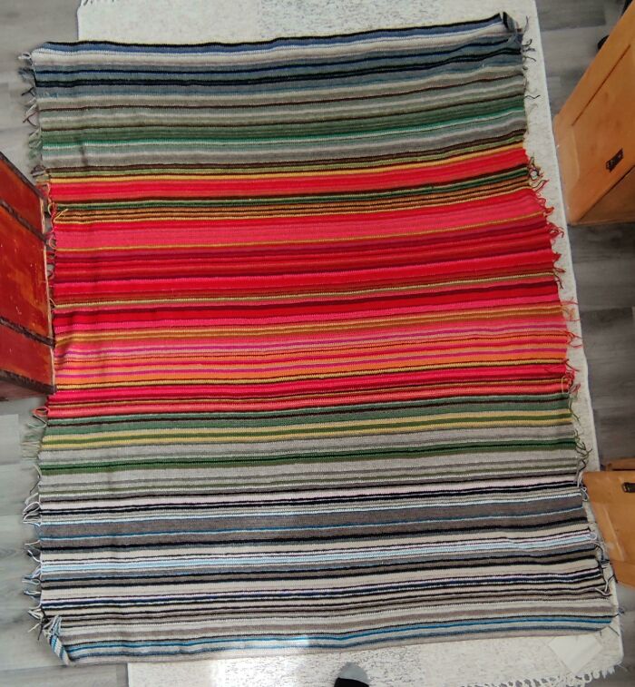 Temperature Log Blanket Made By My Mother From January 1st 2020 To December 31st 2020