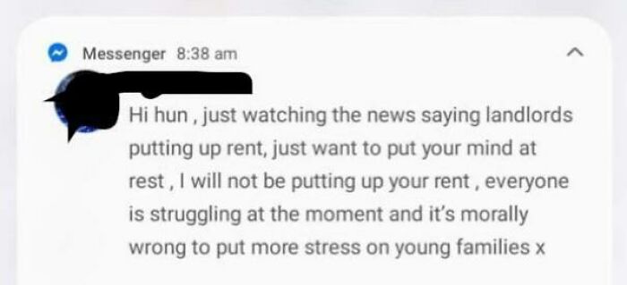 Received From My Landlady This Morning, They Aren’t All Bad 