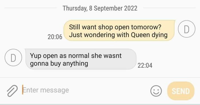 Not Much Sympathy From The Boss